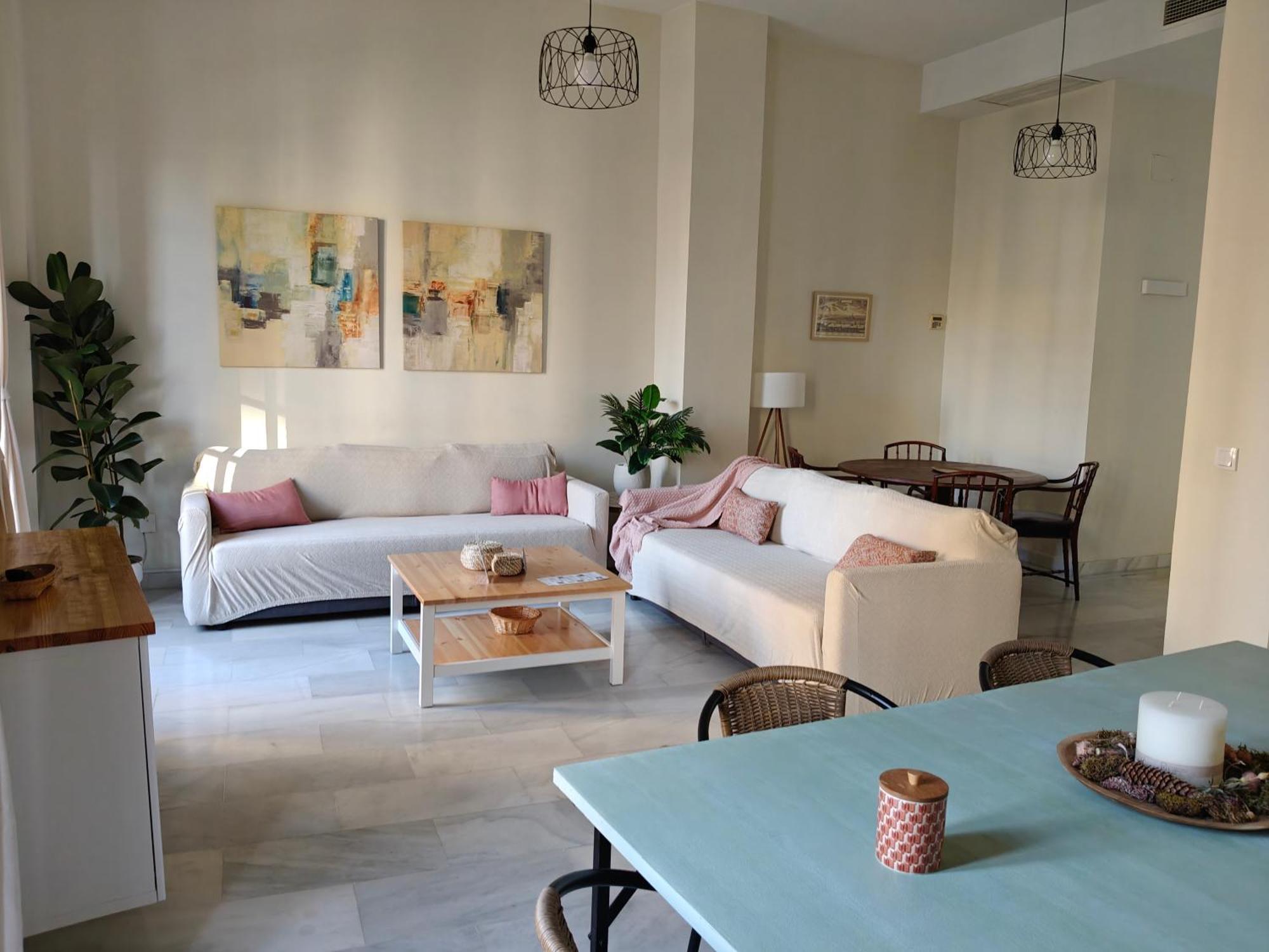 Charming Bright Apartment With Balconies On Cuesta Del Rosario Siviglia Esterno foto